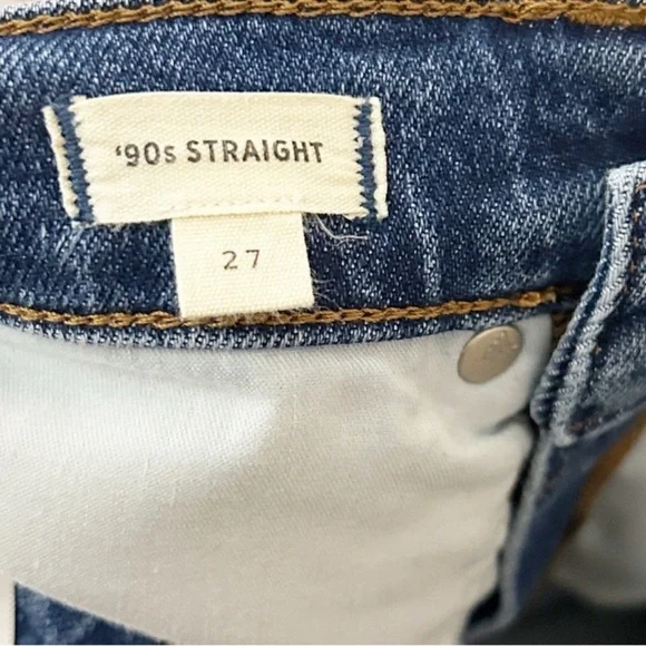 Madewell 90’s Straight High Waisted Denim Jeans Size 27 EUC - Picture 8 of 11